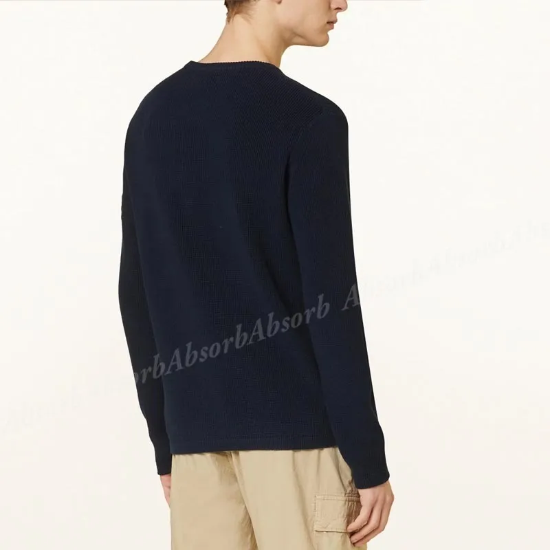 STONE ISLAND  |Crew Neck Street Style Long Sleeves Plain Cotton