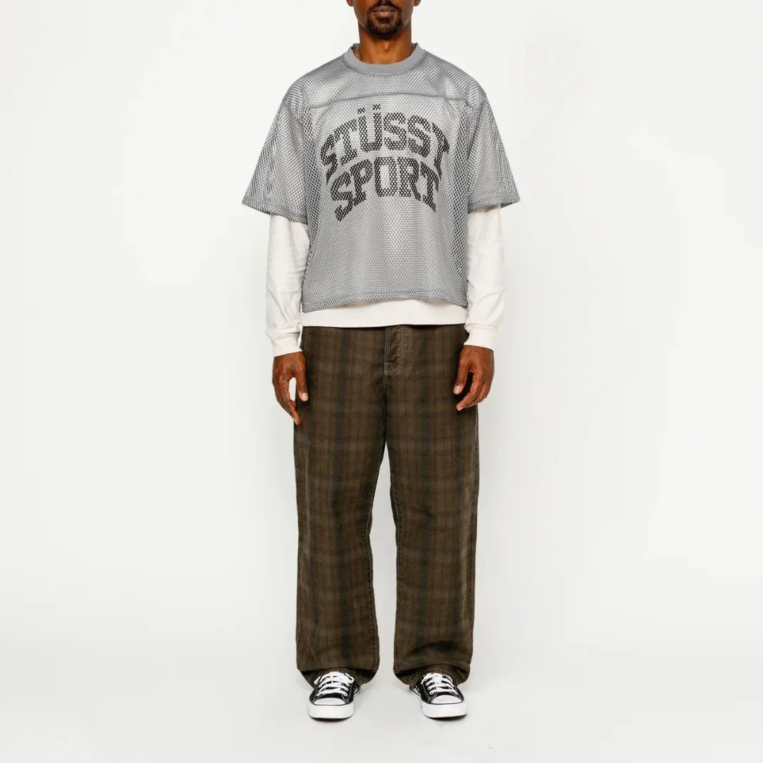 STUSSY  |Crew Neck Pullovers Unisex Street Style Cotton Short Sleeves