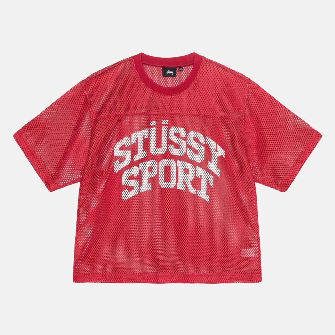 STUSSY  |Crew Neck Pullovers Unisex Street Style Cotton Short Sleeves