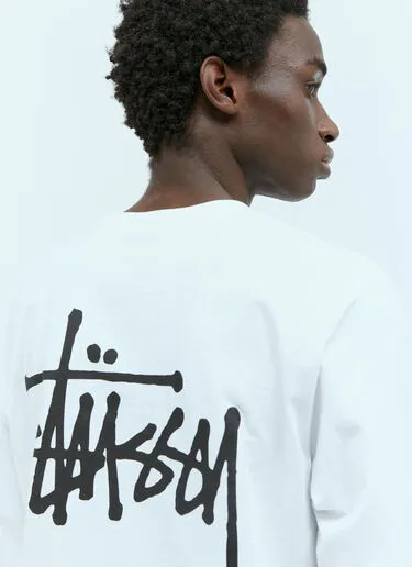 STUSSY  |Crew Neck Street Style Long Sleeves Cotton