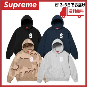 Supreme  |Pullovers Unisex Street Style Long Sleeves Cotton Logo