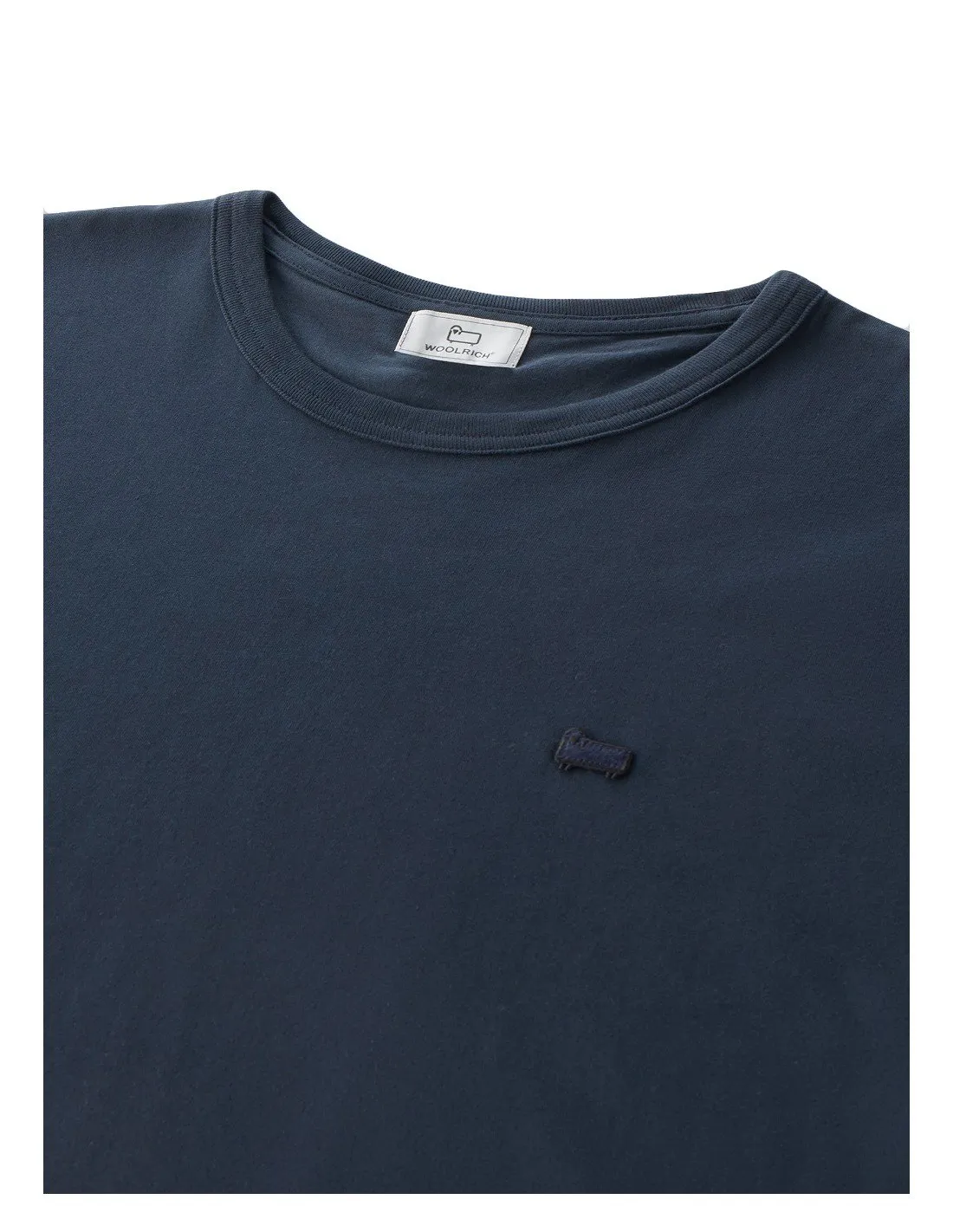 T-shirt Woolrich uomo Sheep TE0093 blu scuro PE23