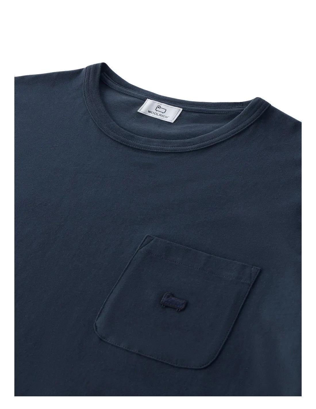 T-shirt Woolrich uomo TE0094 blu scuro PE23