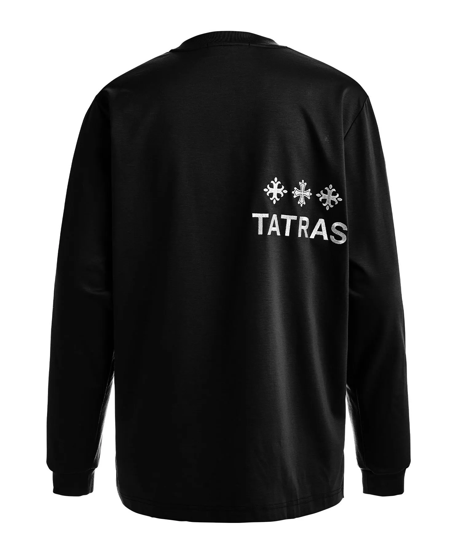 TATRAS  |Crew Neck Unisex Street Style Long Sleeves Plain Cotton