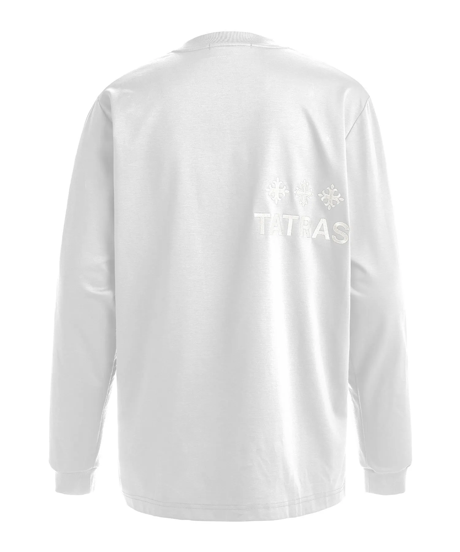 TATRAS  |Crew Neck Unisex Street Style Long Sleeves Plain Cotton