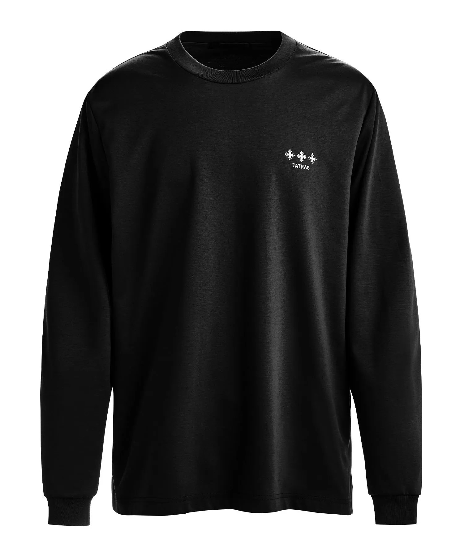 TATRAS  |Crew Neck Unisex Street Style Long Sleeves Plain Cotton