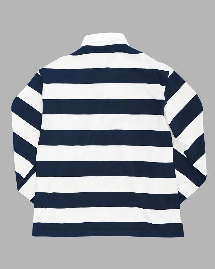 THE MUSEUM VISITOR  |Stripes Unisex Long Sleeves Plain Oversized