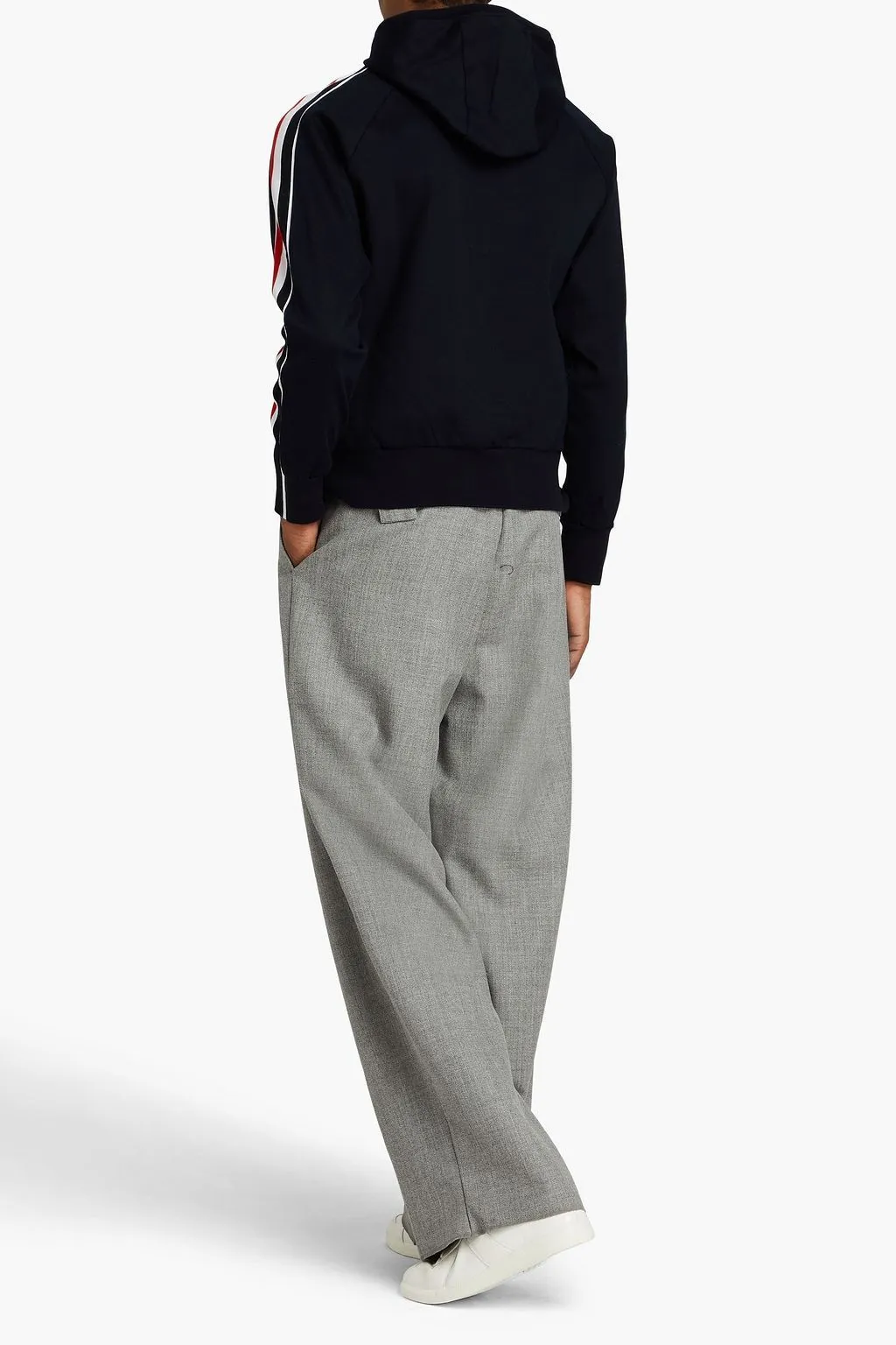 THOM BROWNE  |Pullovers Street Style Long Sleeves Plain Cotton Logo