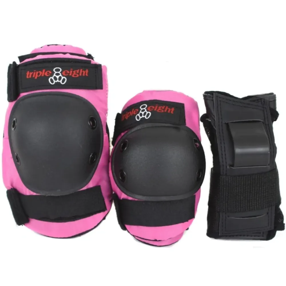 Triple 8 Sleeved Tri Pack Jr Pink