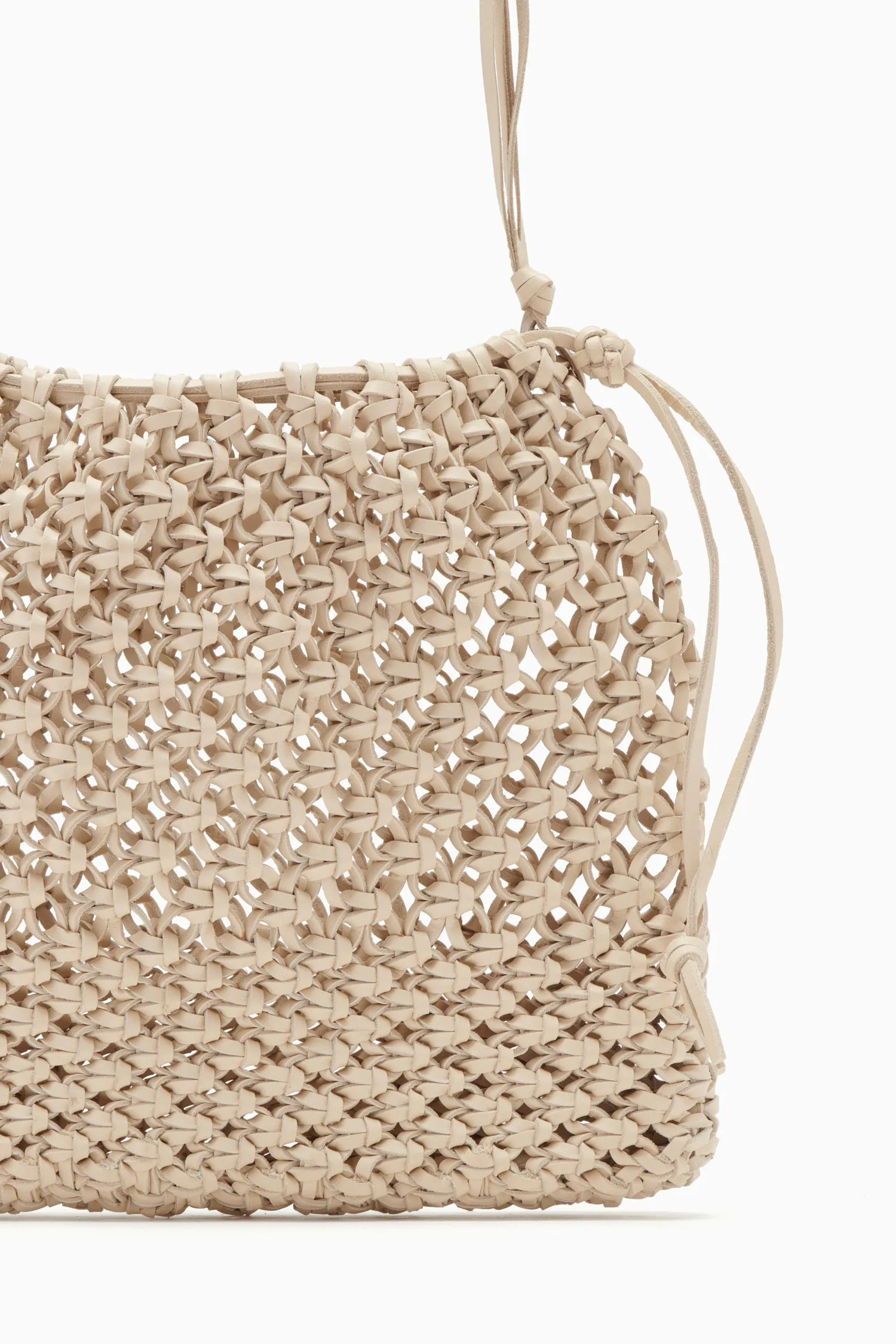 Tulia Knotted Crossbody - Alabaster