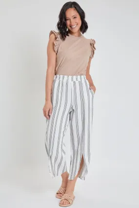 Tulip Slit Hem Pants