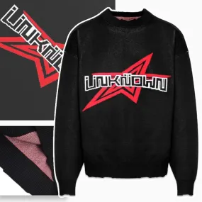 UNKNOWN  |Pullovers Unisex Street Style Long Sleeves Cotton Oversized