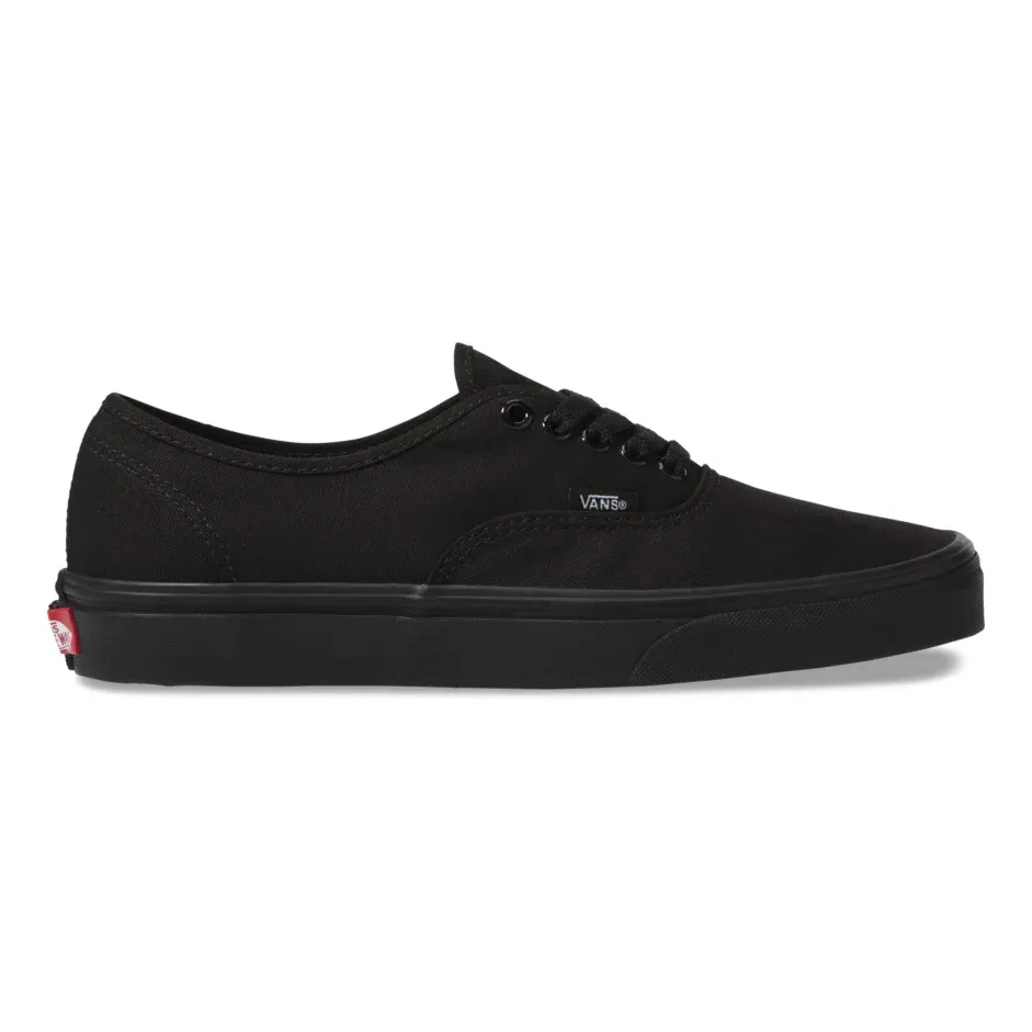 VANS Unisex Authentic Canvas Skate Shoe - Black