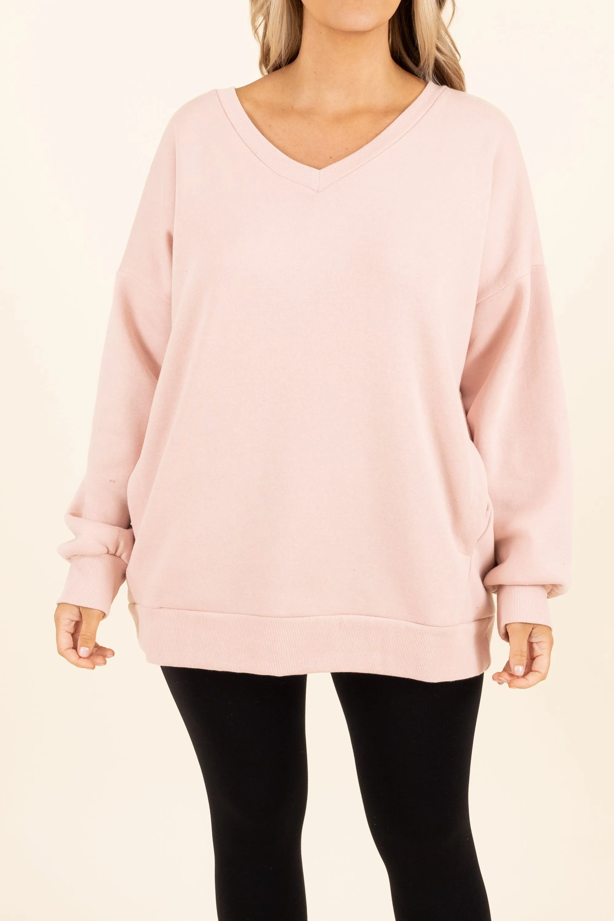 Very Special Sweatshirt, Cream Pink