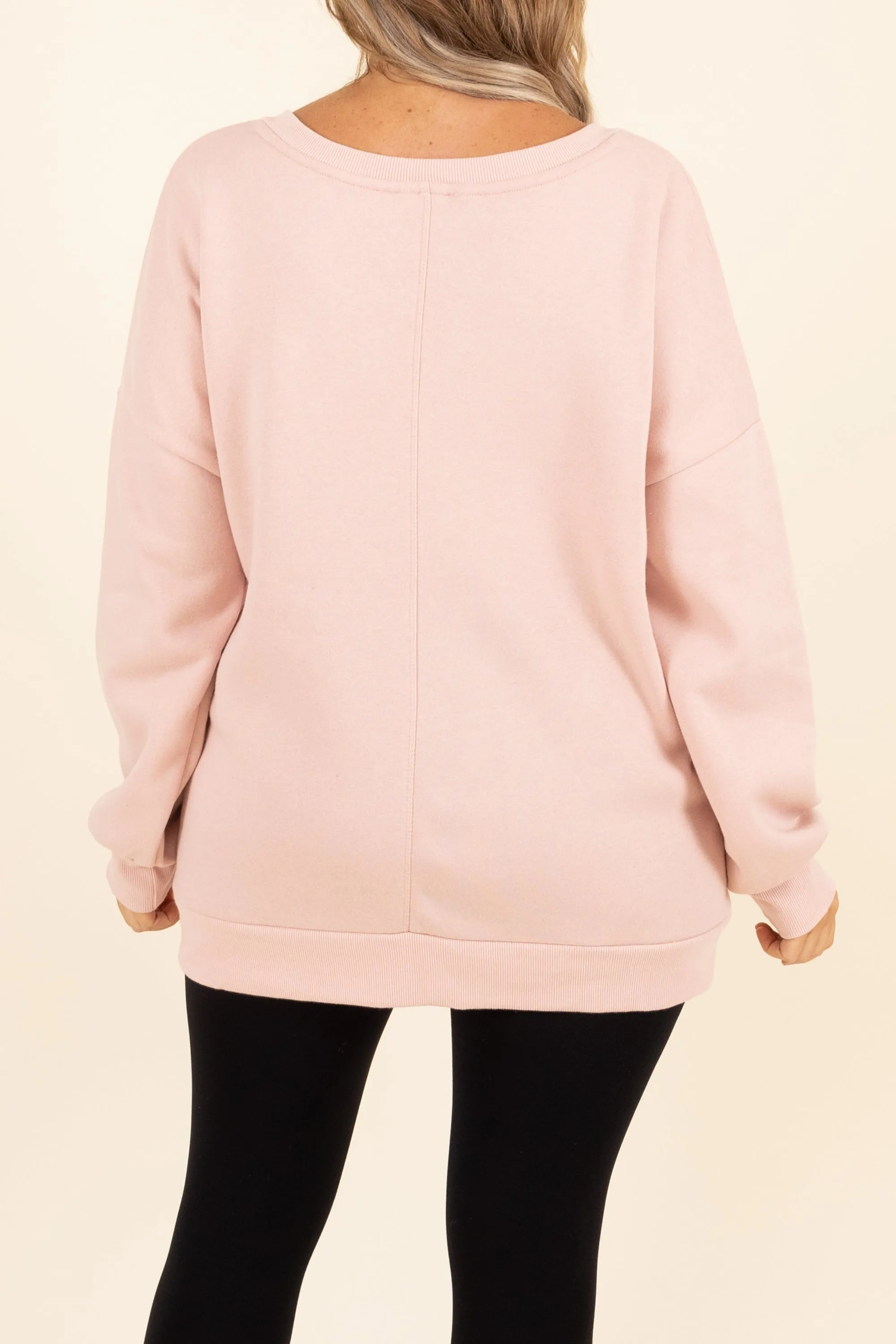 Very Special Sweatshirt, Cream Pink