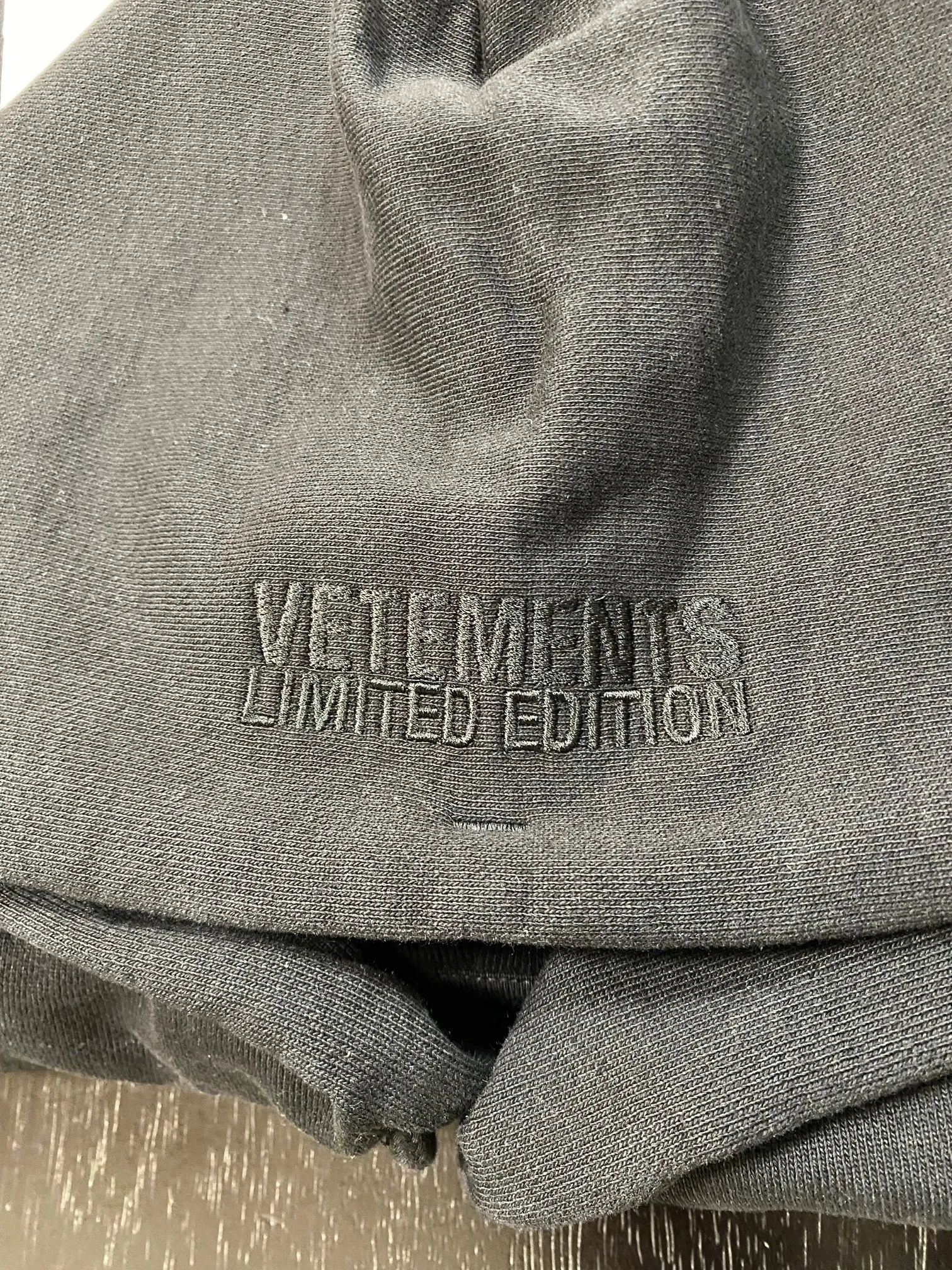 VETEMENTS  |Pullovers Unisex Street Style Long Sleeves Cotton Logo