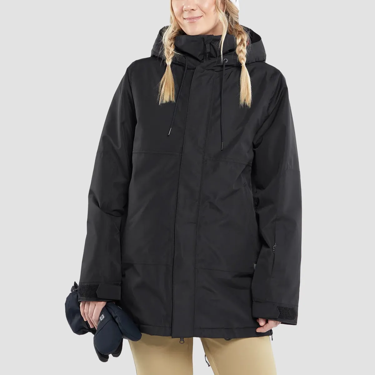 Volcom Paxson 2L TDS Infrared Parka Snow Jacket Black - Womens