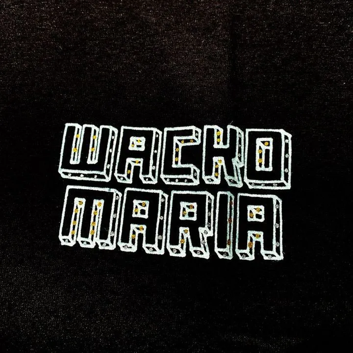 WACKO MARIA  |Crew Neck Pullovers Street Style Cotton Short Sleeves Logo