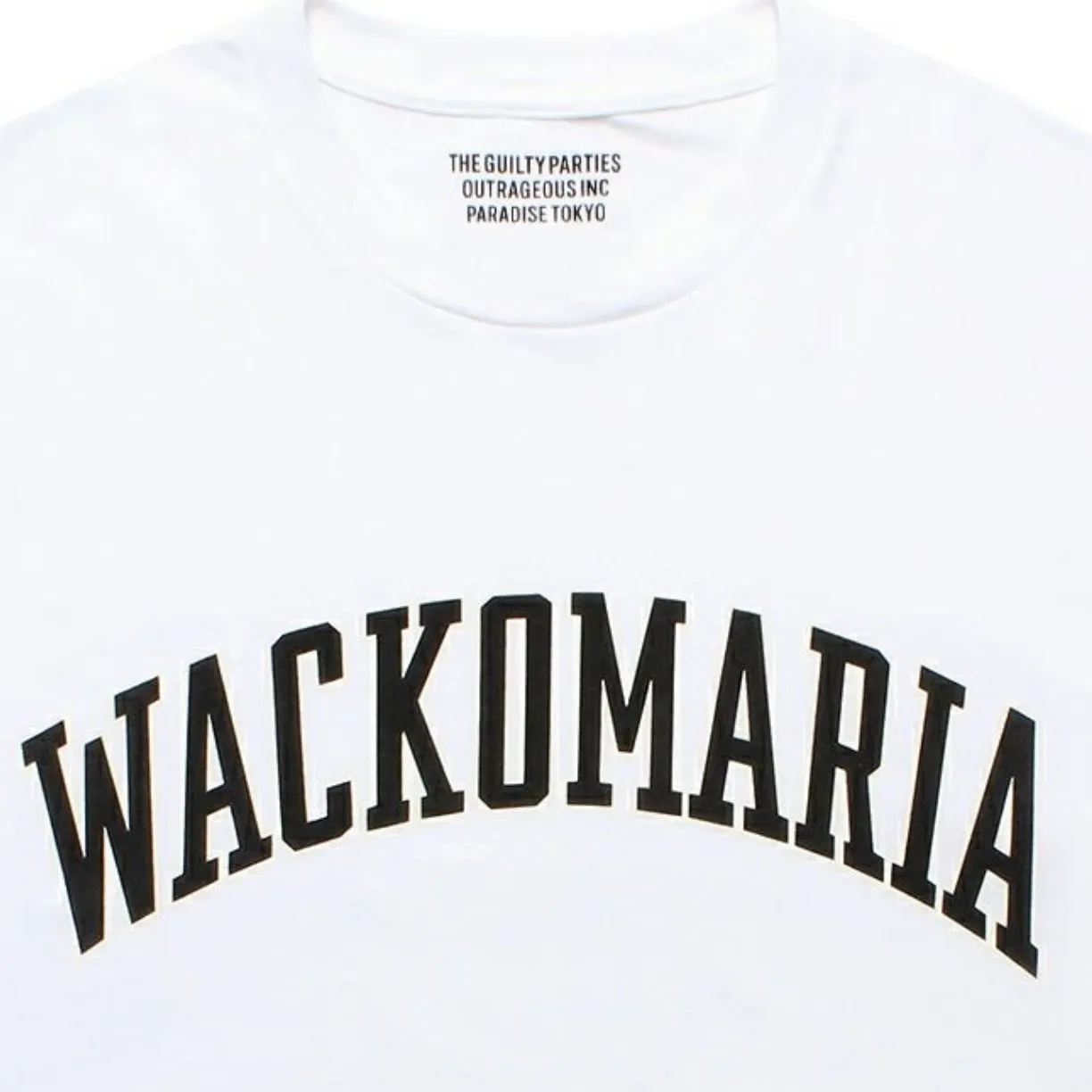 WACKO MARIA  |Crew Neck Pullovers Unisex Street Style Cotton Short Sleeves