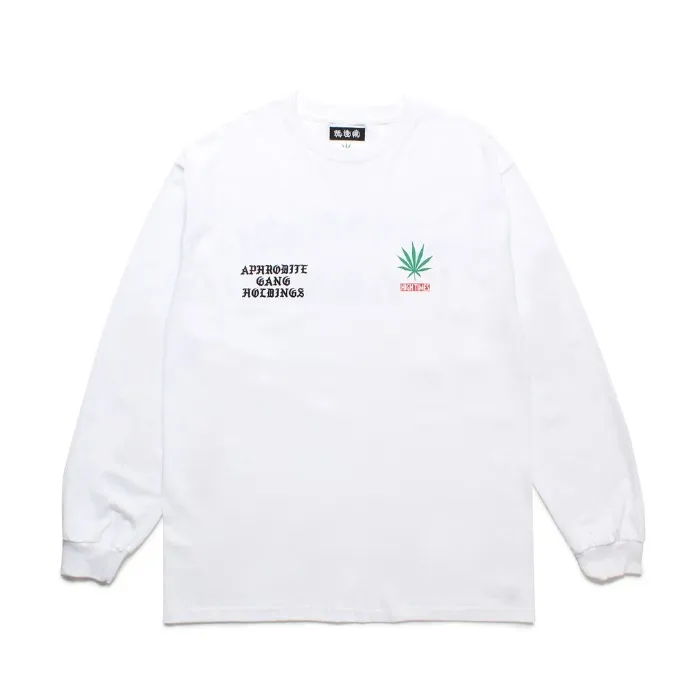 WACKO MARIA  |Crew Neck Street Style Long Sleeves Plain Cotton