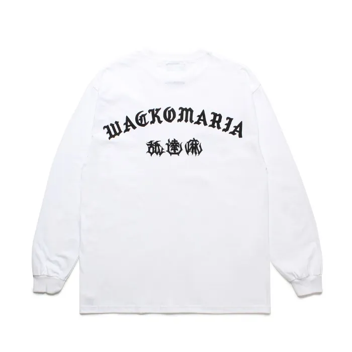 WACKO MARIA  |Crew Neck Street Style Long Sleeves Plain Cotton