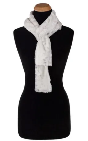 Winter Frost Luxury Faux Fur Skinny Scarf