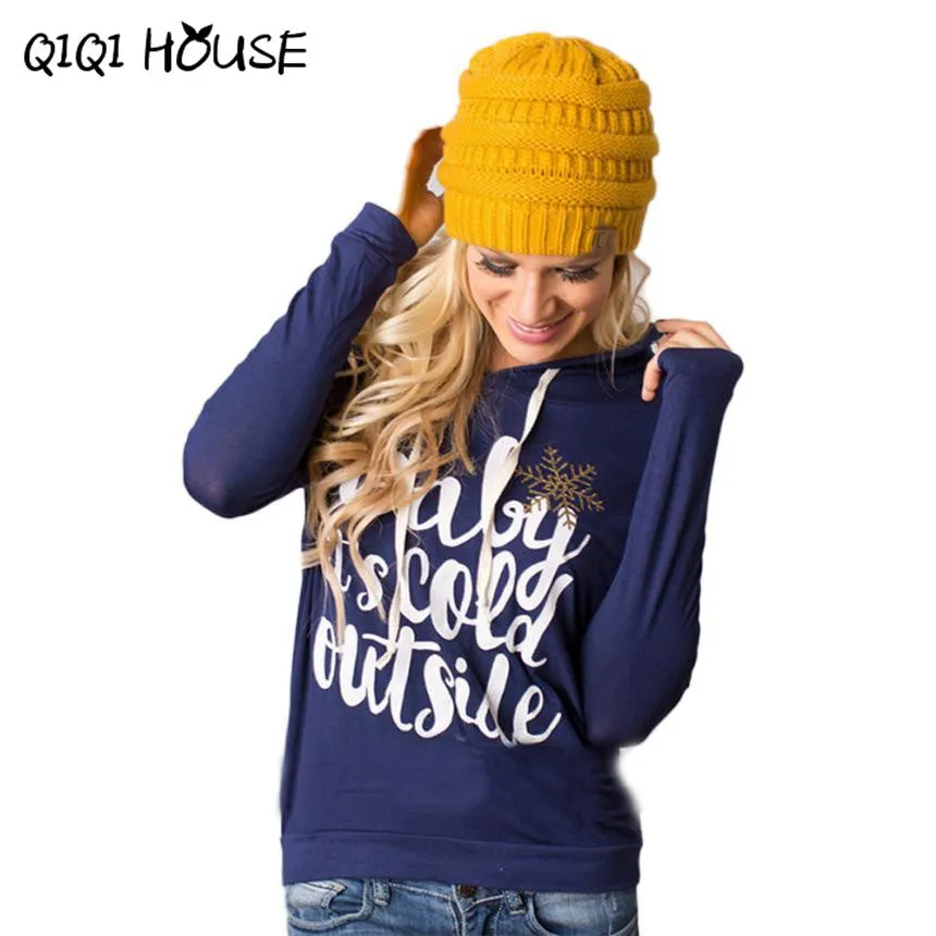 Women Hoodies Sweatshirts Casual Autumn Basic Shirts Print Letter Loose Tops Long Sleeve Cotton Shirt Moleto Feminino#D822 SM6