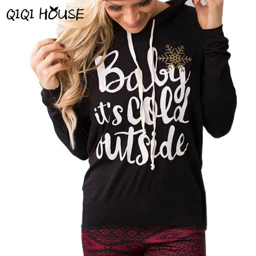 Women Hoodies Sweatshirts Casual Autumn Basic Shirts Print Letter Loose Tops Long Sleeve Cotton Shirt Moleto Feminino#D822 SM6