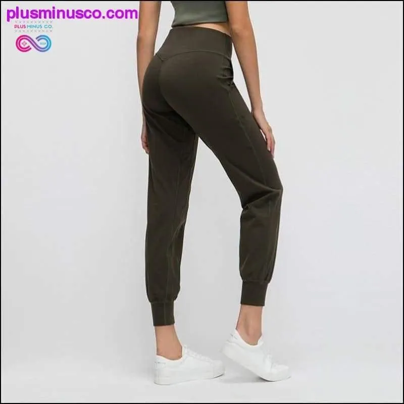 Women Naked-feel Fabric Loose Fit Sport Leggings