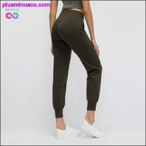 Women Naked-feel Fabric Loose Fit Sport Leggings