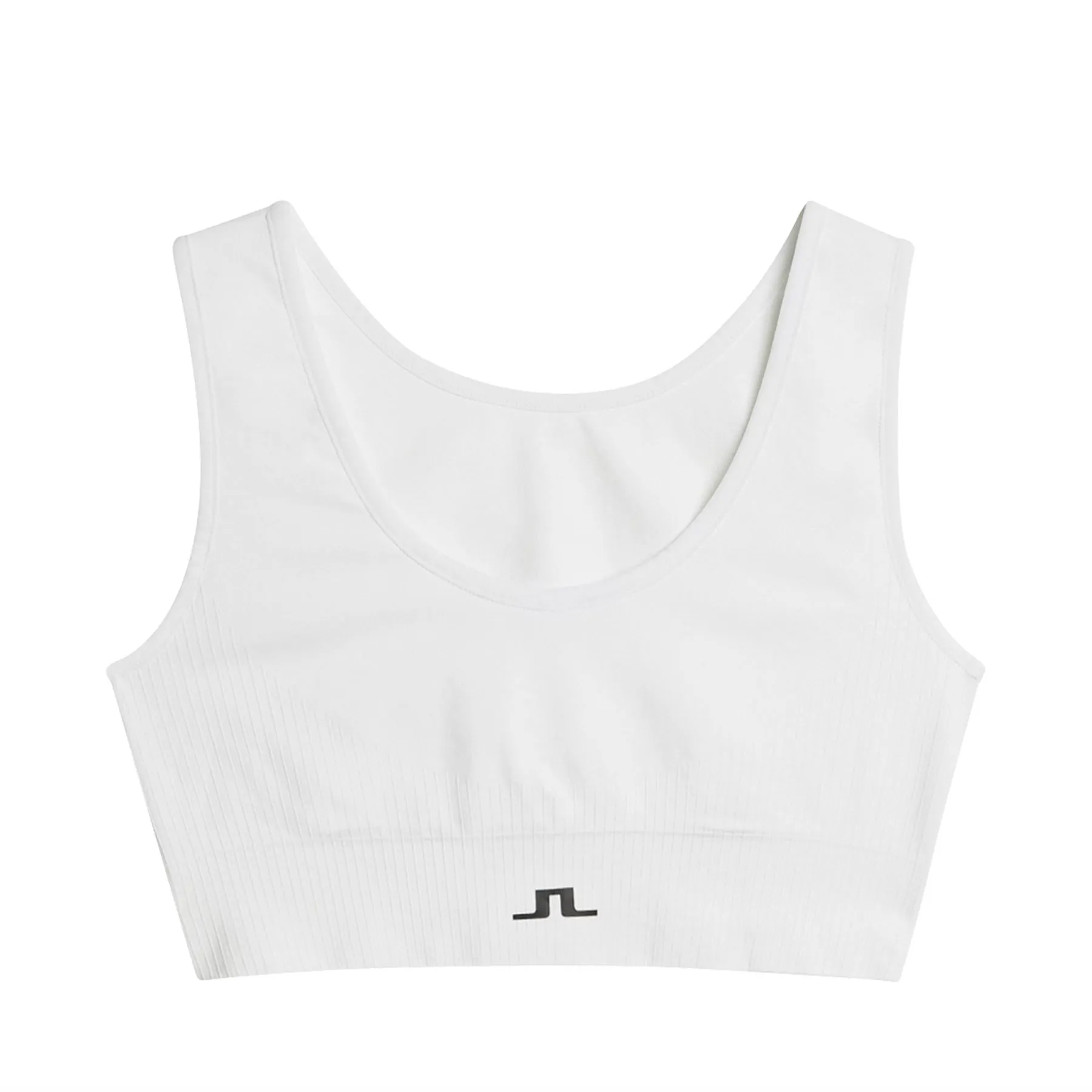 Womens Rafiki Seamless Jersey Sports Bra White - SS24