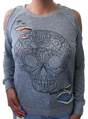 Women's Sugar Skull Slasher Sweatshirt