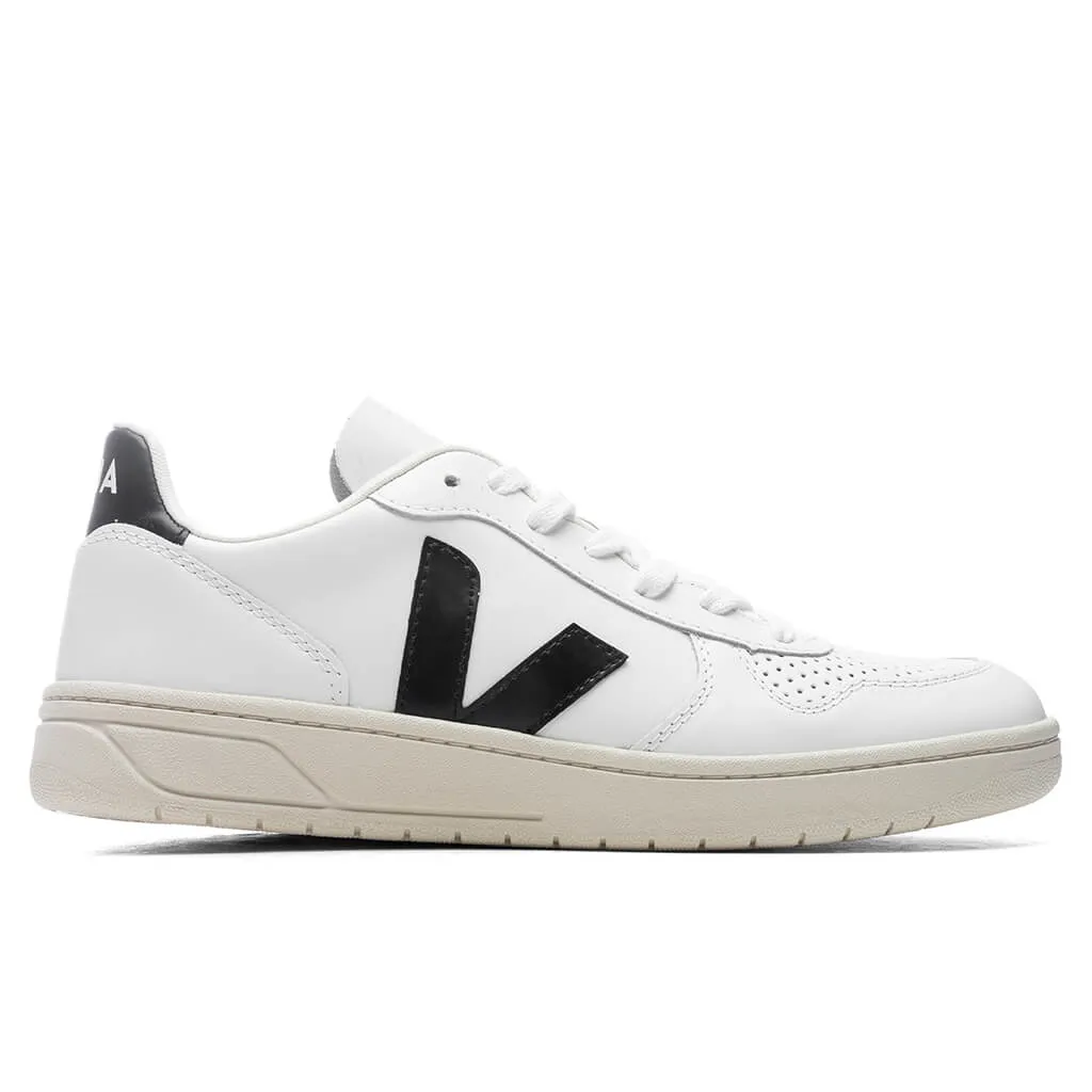 Women's V-10 Leather - Extra White/Black