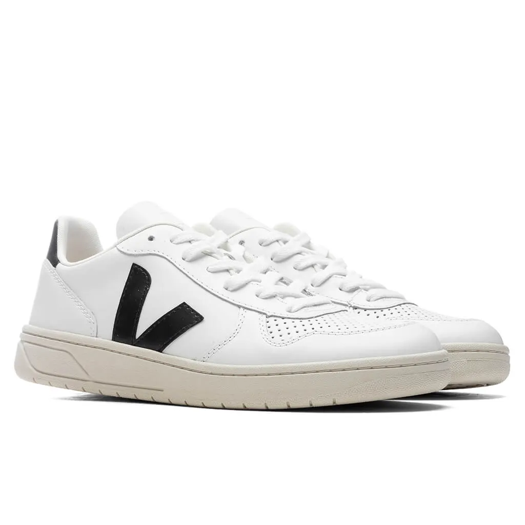 Women's V-10 Leather - Extra White/Black