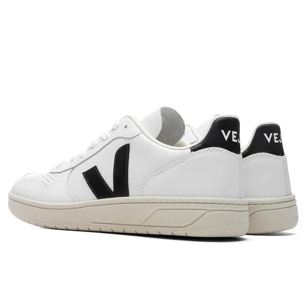 Women's V-10 Leather - Extra White/Black