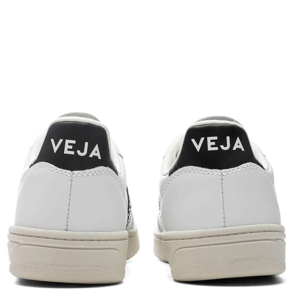 Women's V-10 Leather - Extra White/Black