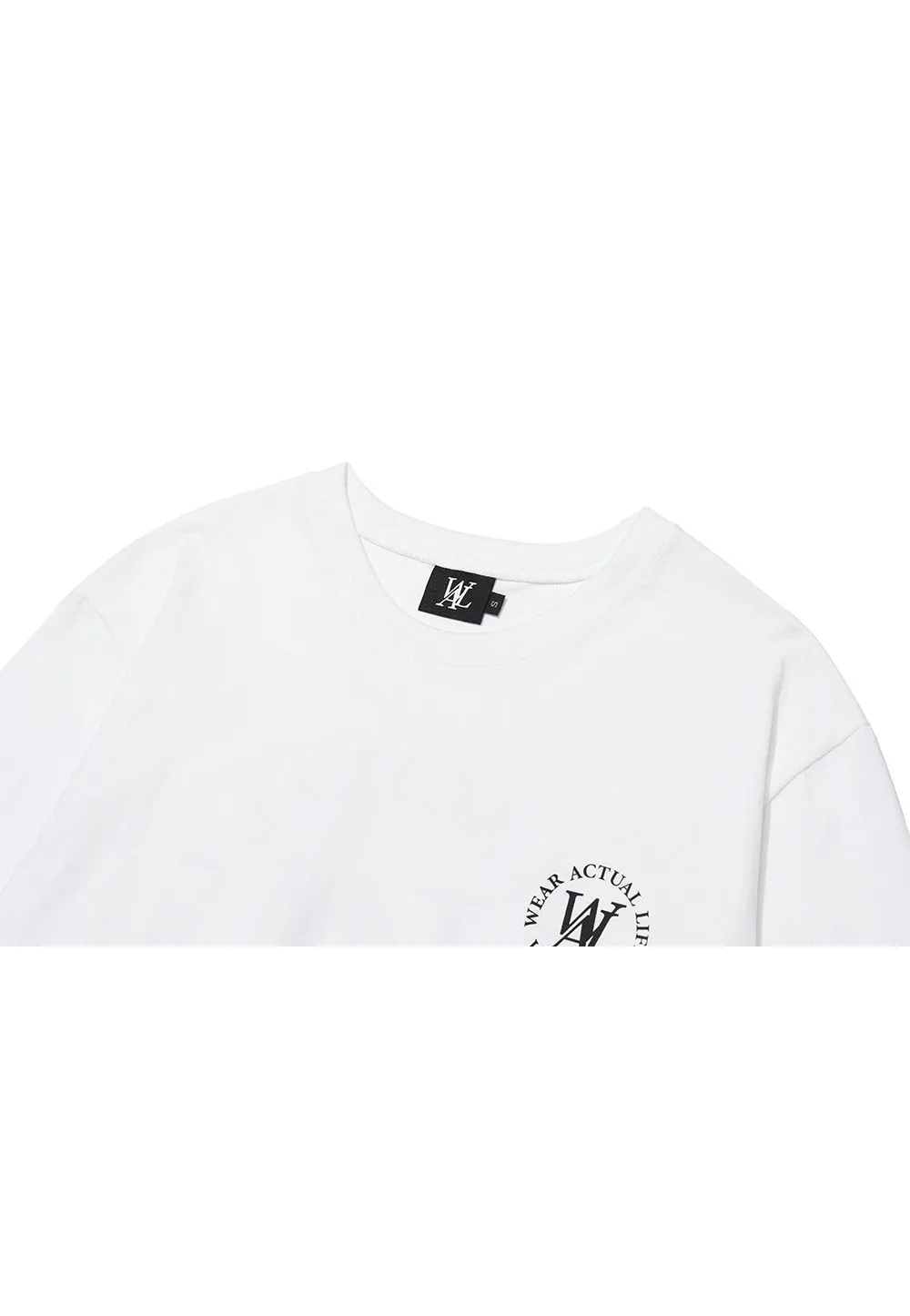 WOOALONG  |Unisex Street Style Long Sleeves Plain Cotton