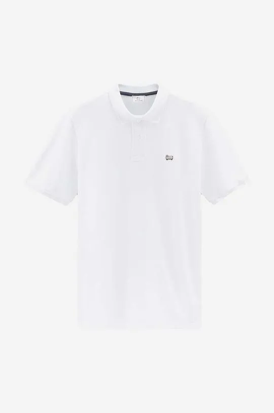 Woolrich cotton polo shirt white color