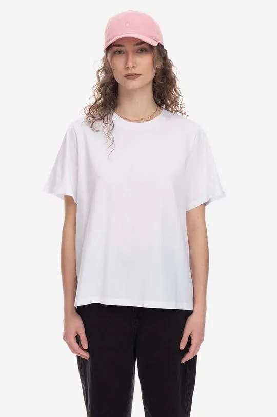 Woolrich cotton T-shirt Woolrich Logo T-shirt CFWWTE0070FRUT2926 100 white color