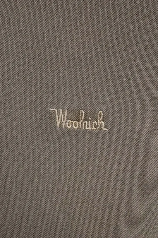 Woolrich polo shirt men’s navy blue color