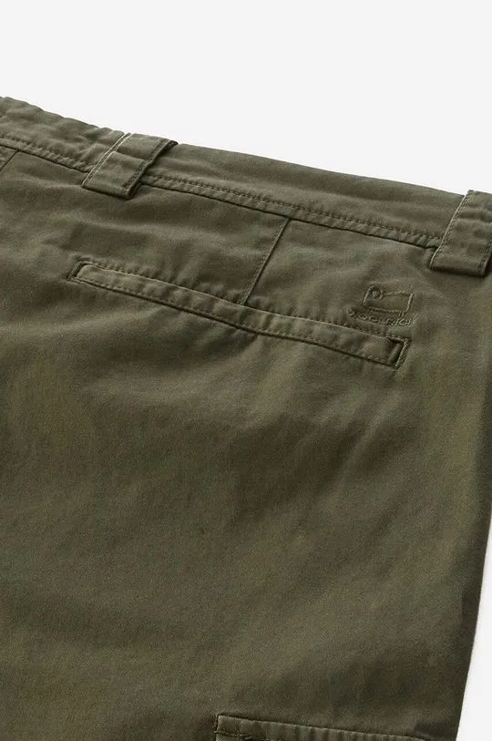 Woolrich shorts men's green color