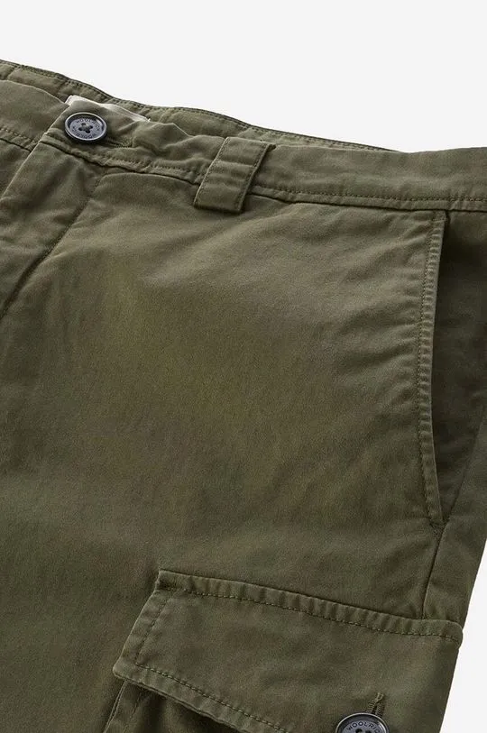 Woolrich shorts men's green color