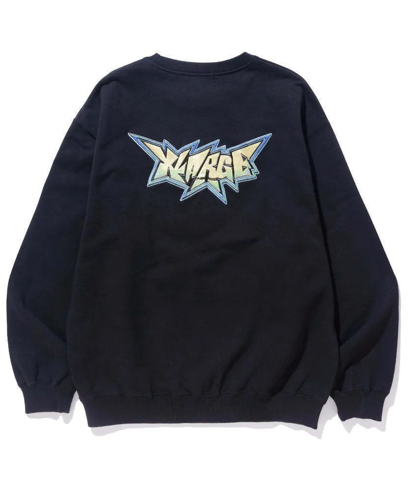 X-Large  |Pullovers Unisex Sweat Street Style Long Sleeves Plain