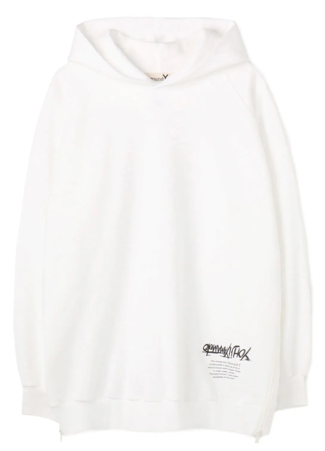 Yohji Yamamoto  |Pullovers Unisex Street Style Long Sleeves Cotton Logo