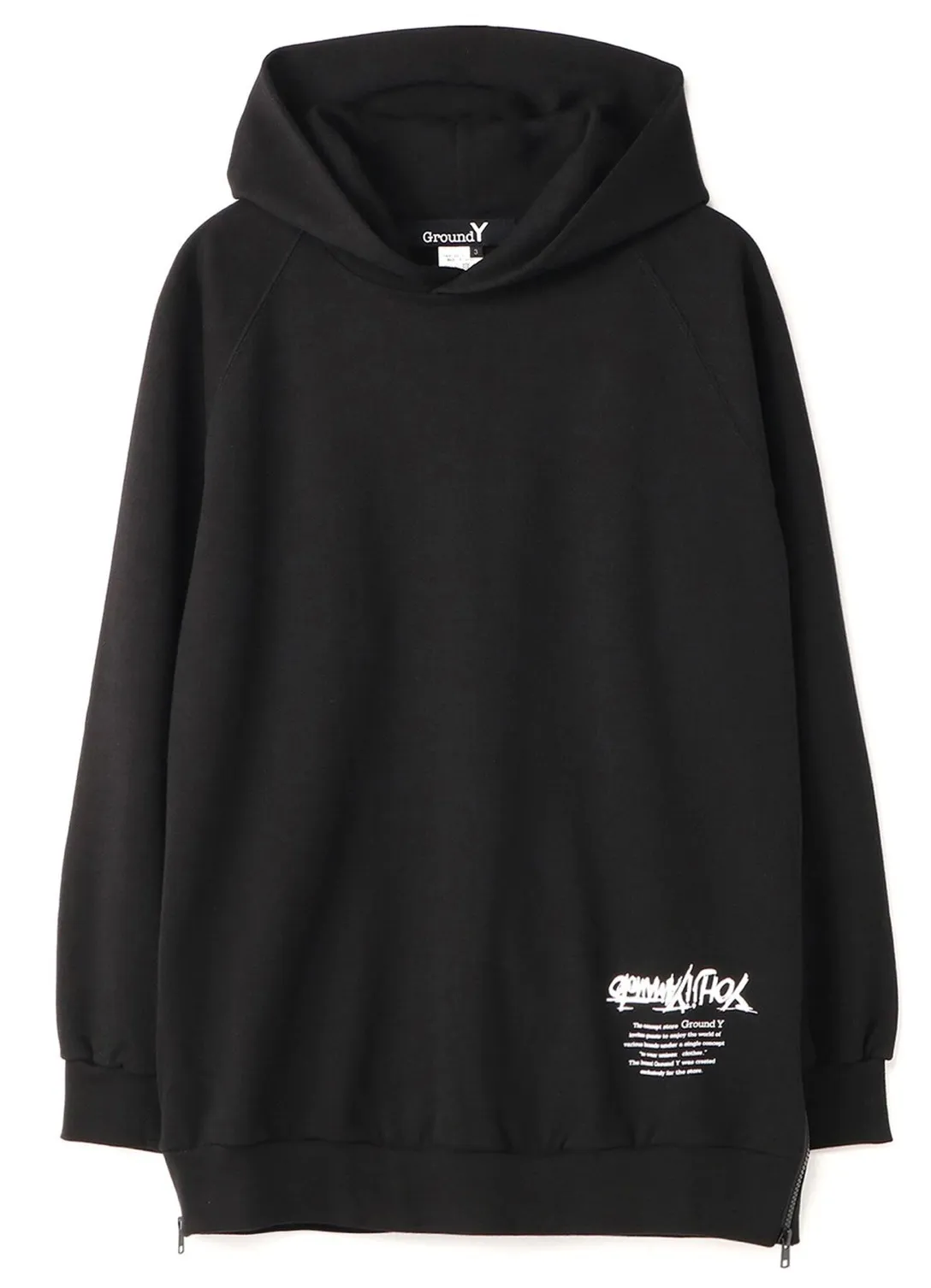 Yohji Yamamoto  |Pullovers Unisex Street Style Long Sleeves Cotton Logo