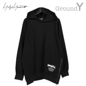 Yohji Yamamoto  |Pullovers Unisex Street Style Long Sleeves Plain Cotton